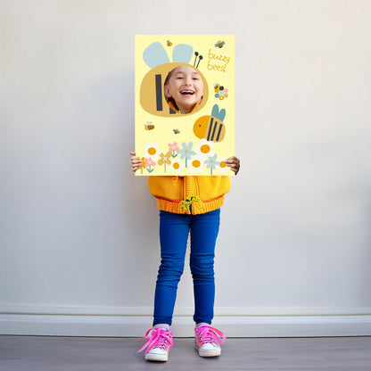Bee Photo Booth Prop – Face-in-the-Hole Bee (5 mm Foam)