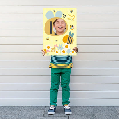 Bee Photo Booth Prop – Face-in-the-Hole Bee (5 mm Foam)