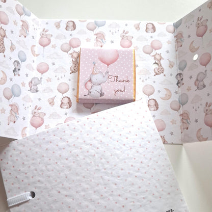 Personalised 1st Birthday Favours for Girls – Chocolate Thank-You Treats