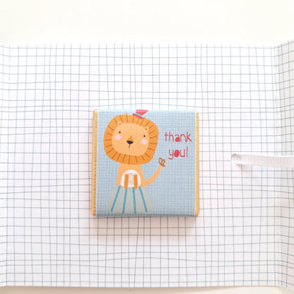 Personalised Circus Party Birthday Favours – Chocolate Thank-You Treats
