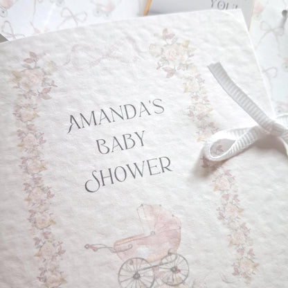 Personalised Baby Shower Favours for Girls – Pink Chocolate Thank-You Treats
