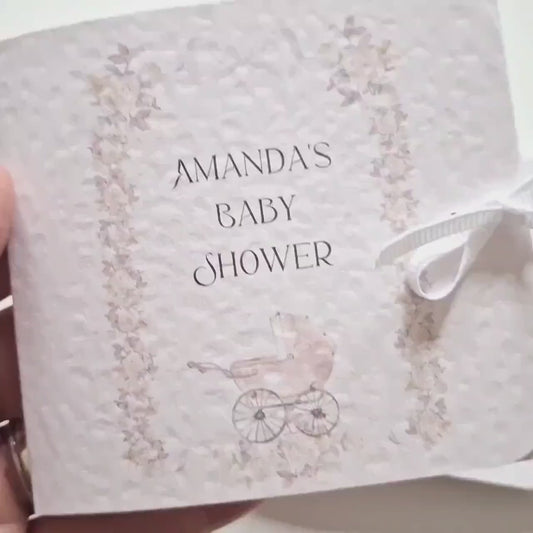 Personalised Baby Shower Favours for Girls – Pink Chocolate Thank-You Treats