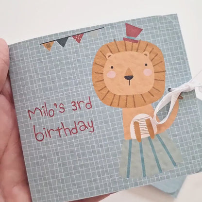 Personalised Circus Party Birthday Favours – Chocolate Thank-You Treats
