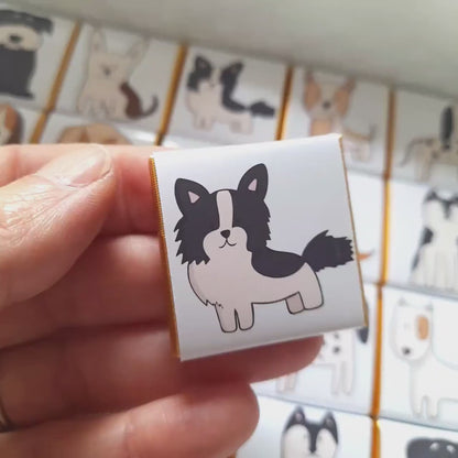 Personalised Dog Chocolate Favours – Puppy Party Treats (Pack of 25)