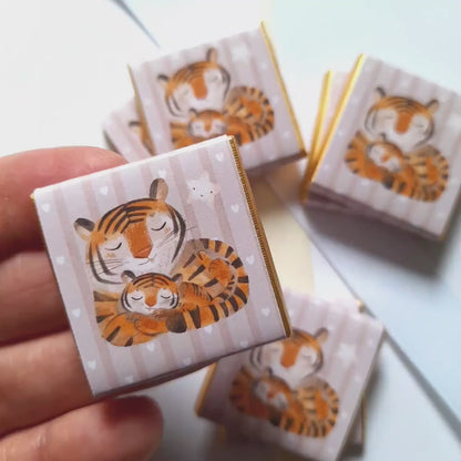 Mama Tiger Baby Shower Chocolate Favours (25 Pack)