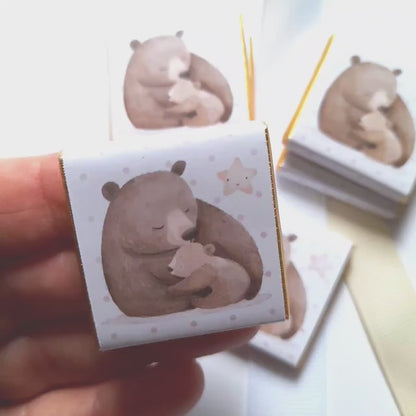 Mama Bear Party Chocolate Favours — Personalised Pack of 25