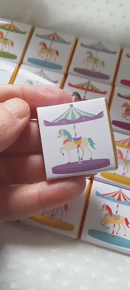Carousel Horse Chocolate Favours (Pack of 25)